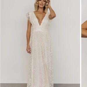 Baltic Born Cream Lace Wedding Dress